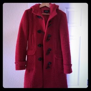 Express hooded long coat